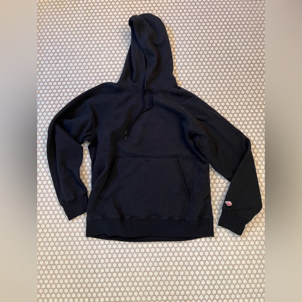 Battenwear Black Hoodie with Logo